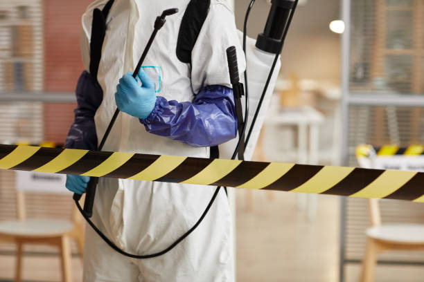 Professional Biohazard Cleanup technician working in Atwater, CA